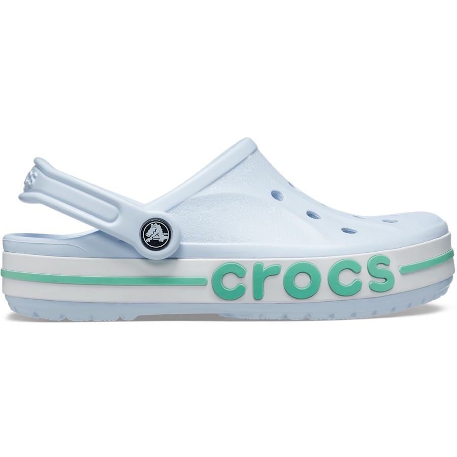Mineral Blue / Pistachio Bayaband Clog - Side - Crocs