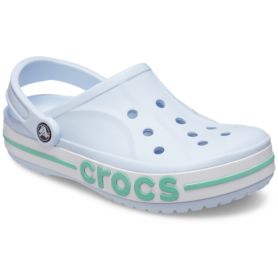 Mineral Blue / Pistachio Bayaband Clog - Angle - Crocs