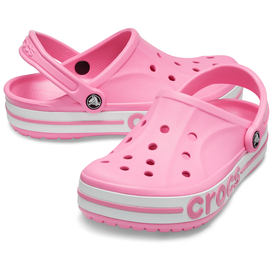 Pink Lemonade / White Bayaband Clog - Pair - Crocs