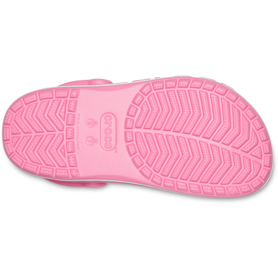 Pink Lemonade / White Bayaband Clog - Bottom - Crocs