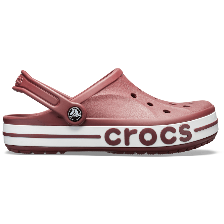 Garnet/Garnet Bayaband Clog - Side - Crocs
