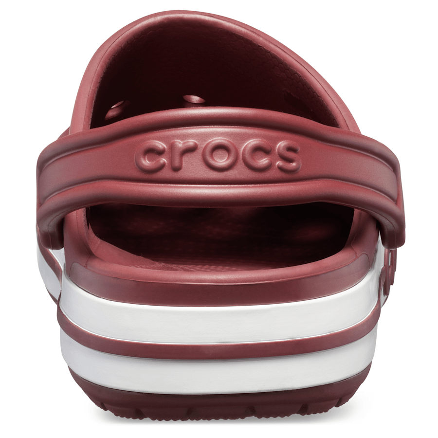 Garnet/Garnet Bayaband Clog - Back - Crocs