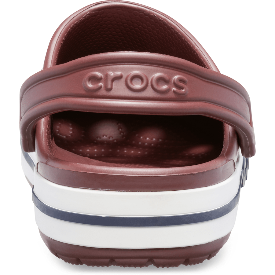 Burgundy / Navy Bayaband Clog - Back - Crocs