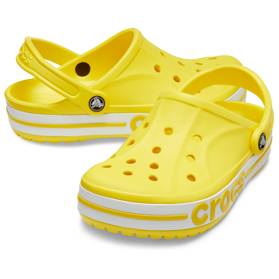 Lemon/White Bayaband Clog - Pair - Crocs