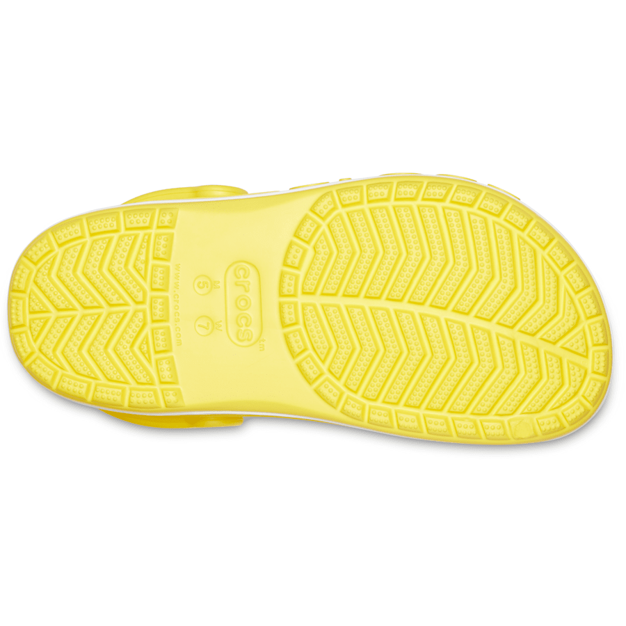 Lemon/White Bayaband Clog - Bottom - Crocs