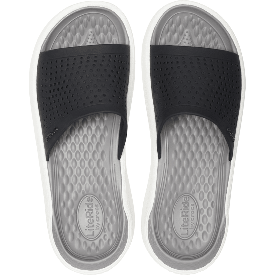 Black / Smoke LiteRide™ Slide - Yläosa - Crocs