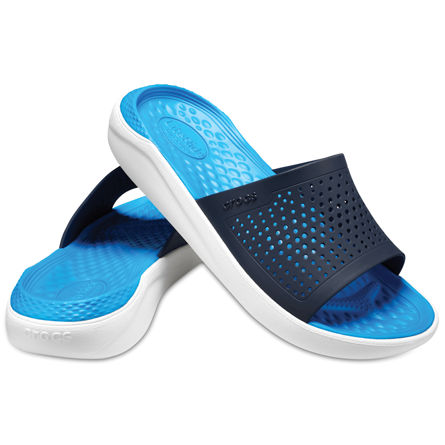 カラー LiteRide™ Slide - ペア - Crocs