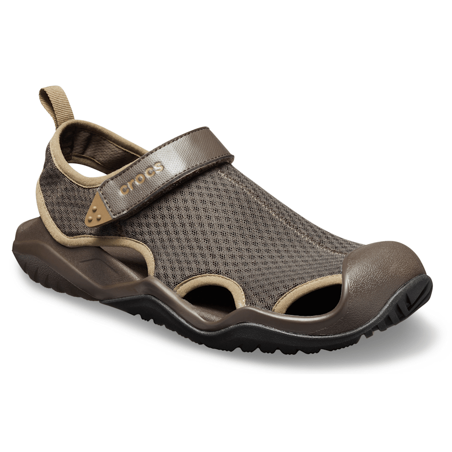 Colour Men’s Swiftwater™ Mesh Deck Sandal - Angle - Crocs
