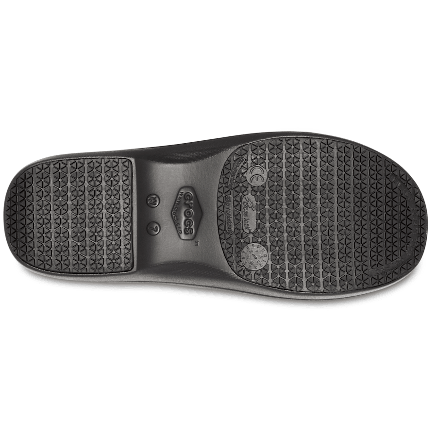 Black Women’s Neria Pro II Work Clog - Bottom - Crocs PFD