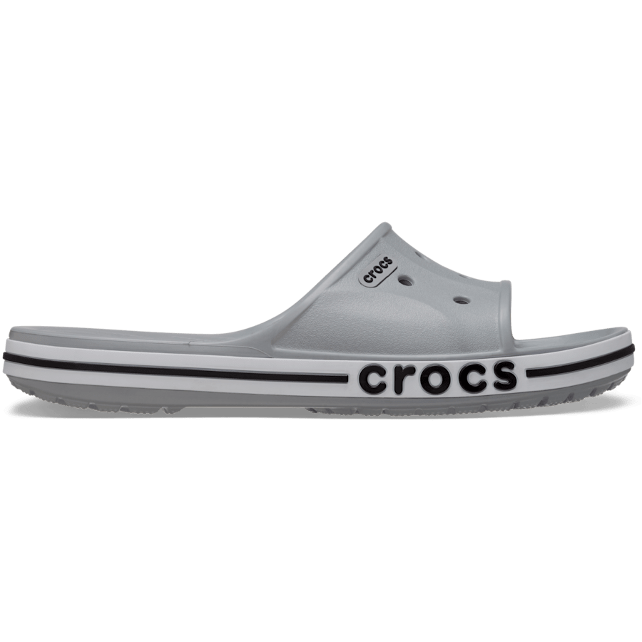 Light Grey Bayaband Slide - Side - Crocs