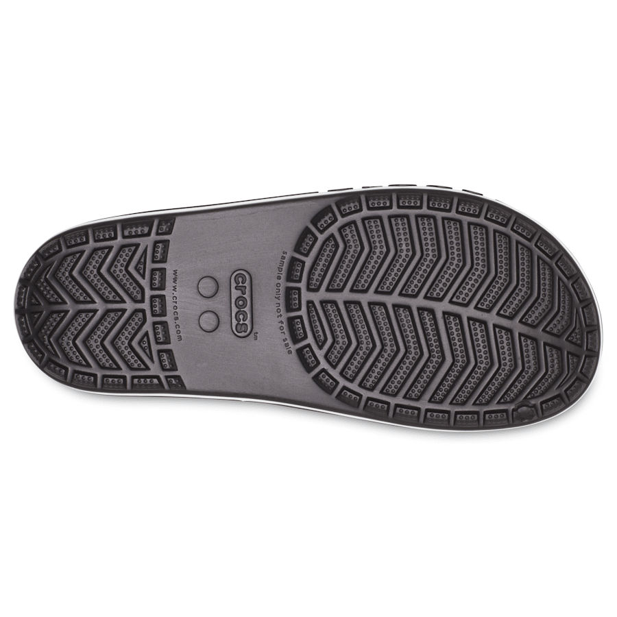 Black / White Bayaband Slide - Bottom - Crocs