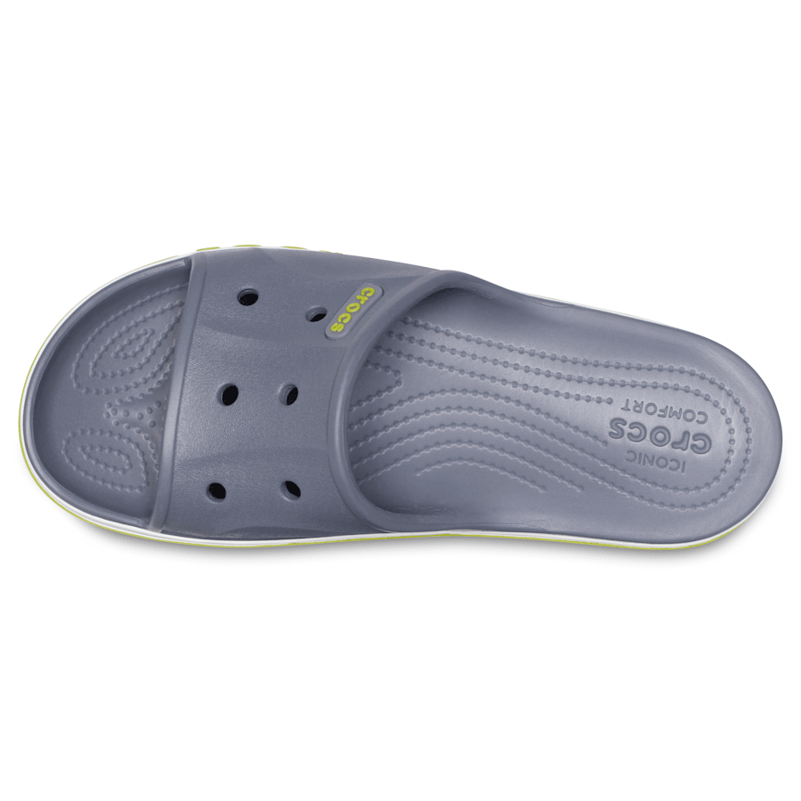 Charcoal / Volt Green Bayaband Slide - Top - Crocs