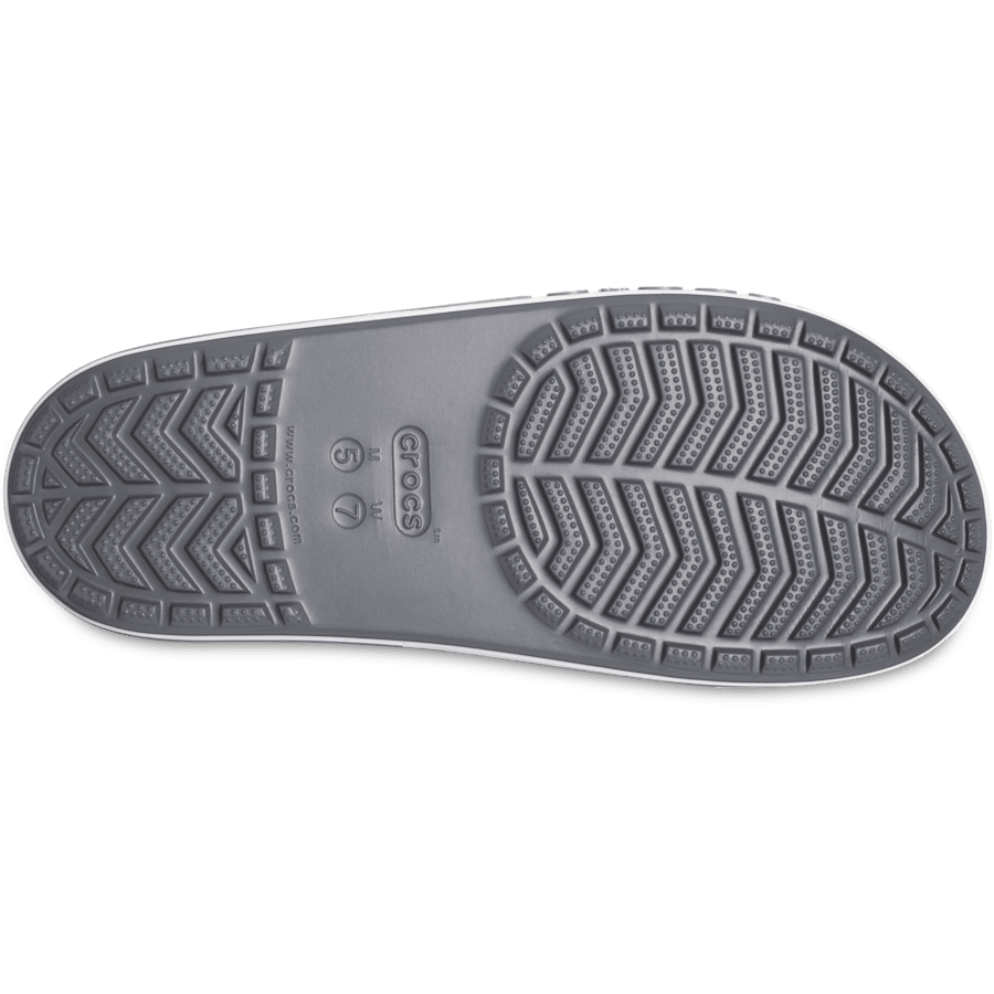 Slate Grey Bayaband Slide - Bottom - Crocs