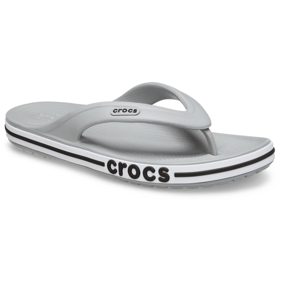 Light Grey Bayaband Flip - Angle - Crocs