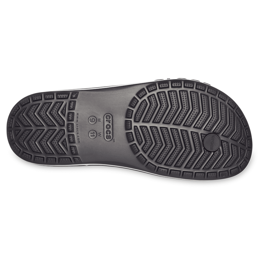 Black / White Bayaband Flip - Bottom - Crocs