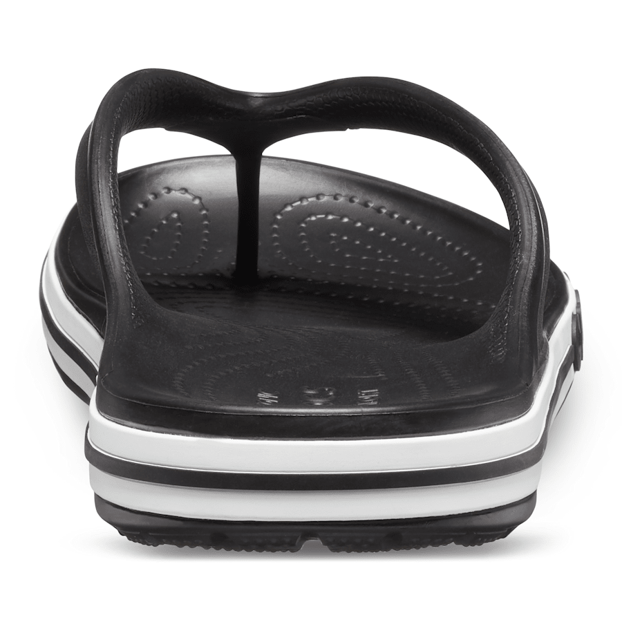 Black / White Bayaband Flip - Back - Crocs