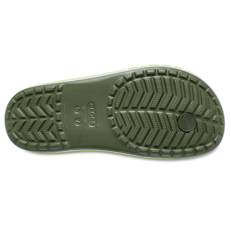 Army Green Bayaband Flip - Bottom - Crocs