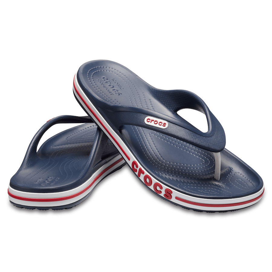 Navy / Pepper Bayaband Flip - Pair - Crocs
