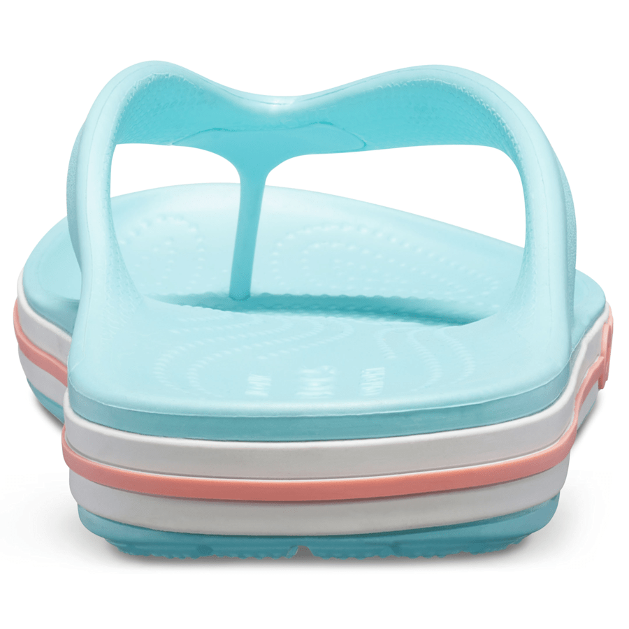 Ice Blue / Melon Bayaband Flip - Back - Crocs