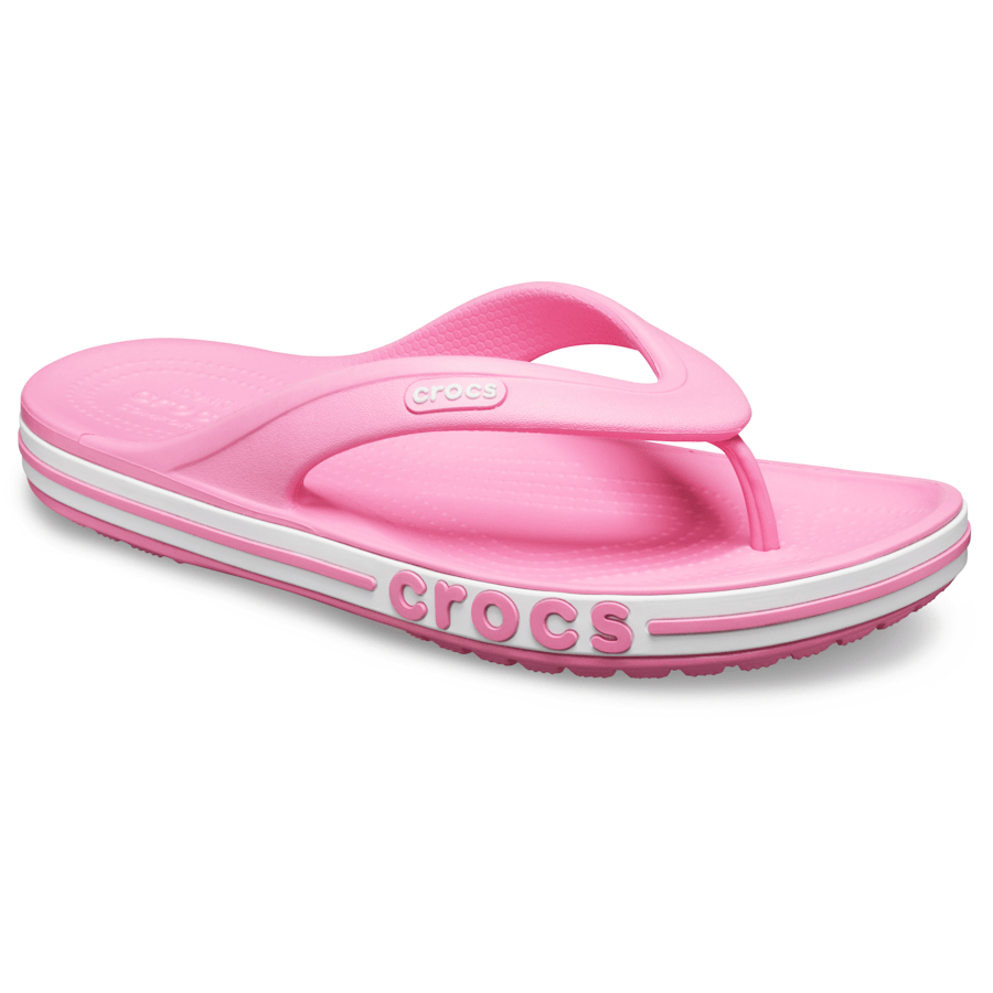 Pink Lemonade Bayaband Flip - Angle - Crocs