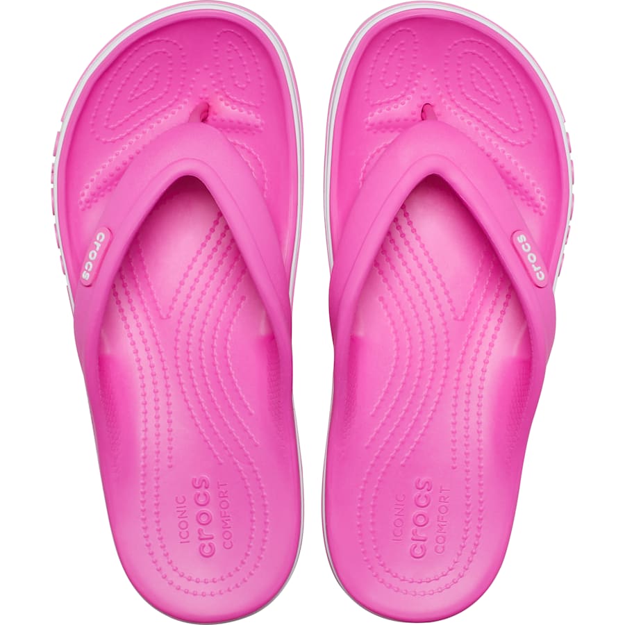 Electric Pink Bayaband Flip - Top - Crocs