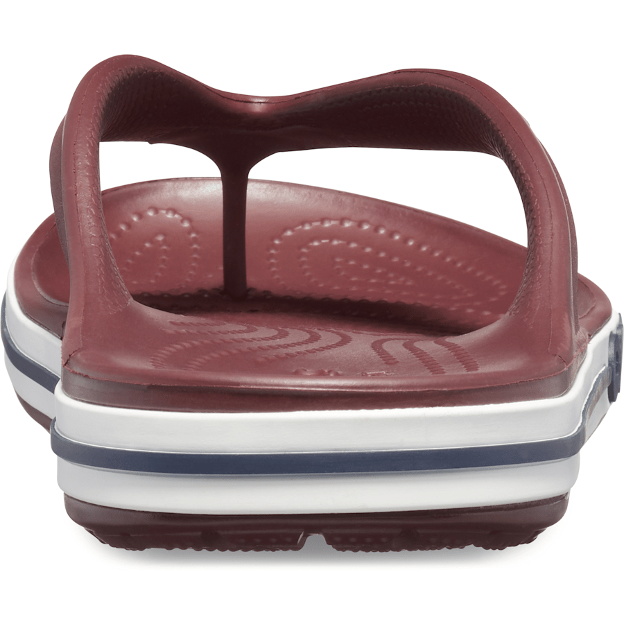 Burgundy / Navy Bayaband Flip - Back - Crocs