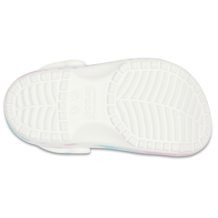 カラー クラシック タイダイ グラフィック クロッグ キッズ - 靴底 - Crocs