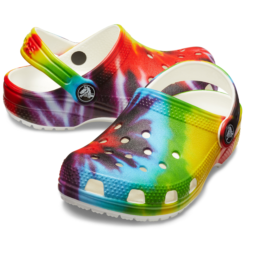 Multi Kids’ Classic Tie-Dye Graphic Clog - Pair - Crocs