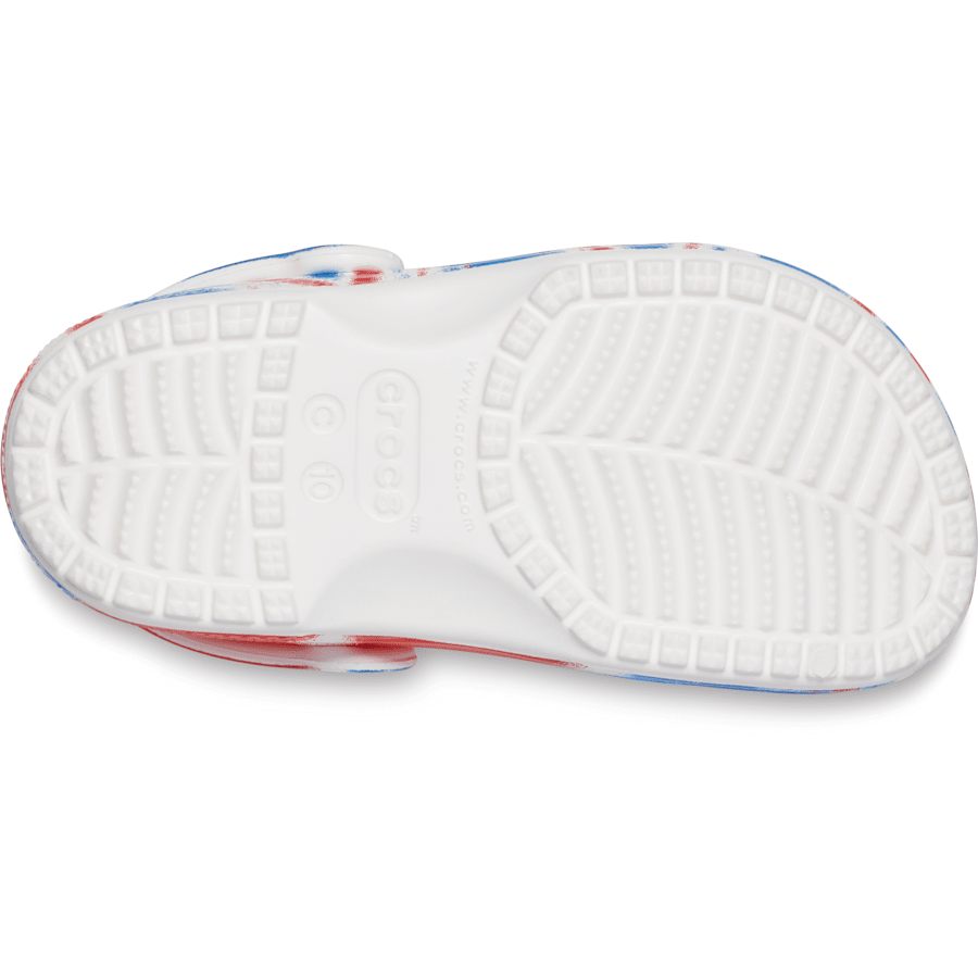 Colour Kids’ Classic Tie-Dye Graphic Clog - Bottom - Crocs