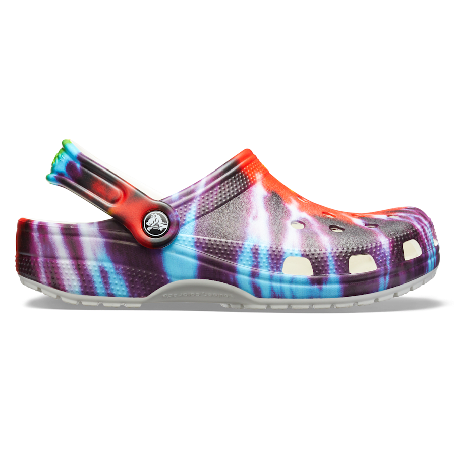 Classic Tie-Dye Graphic Clog