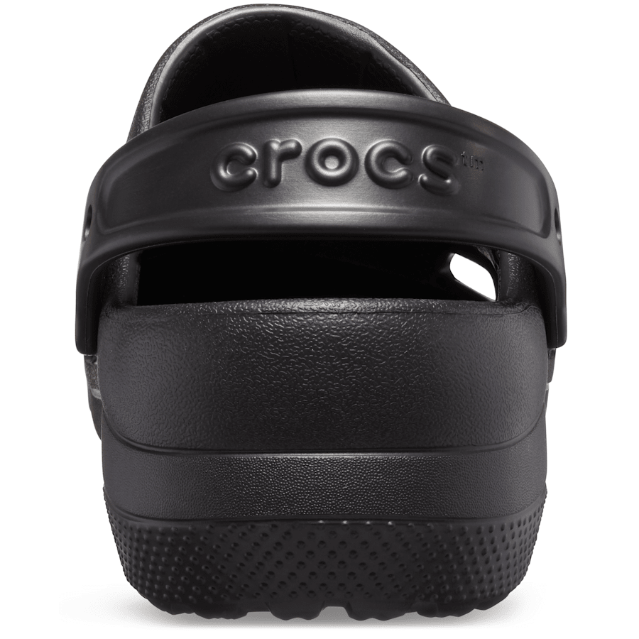Black Specialist II Vent Slip Resistant Work Clog - Back - Crocs