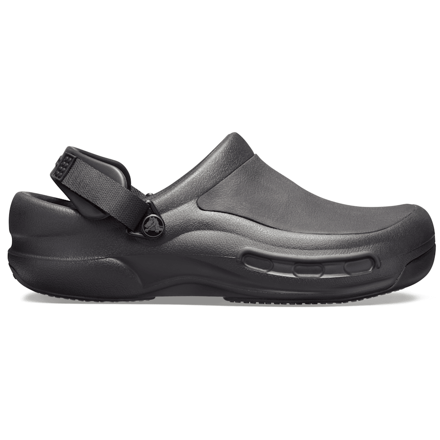 Black Bistro Pro LiteRide™ Work Clog - Side - Crocs PFD
