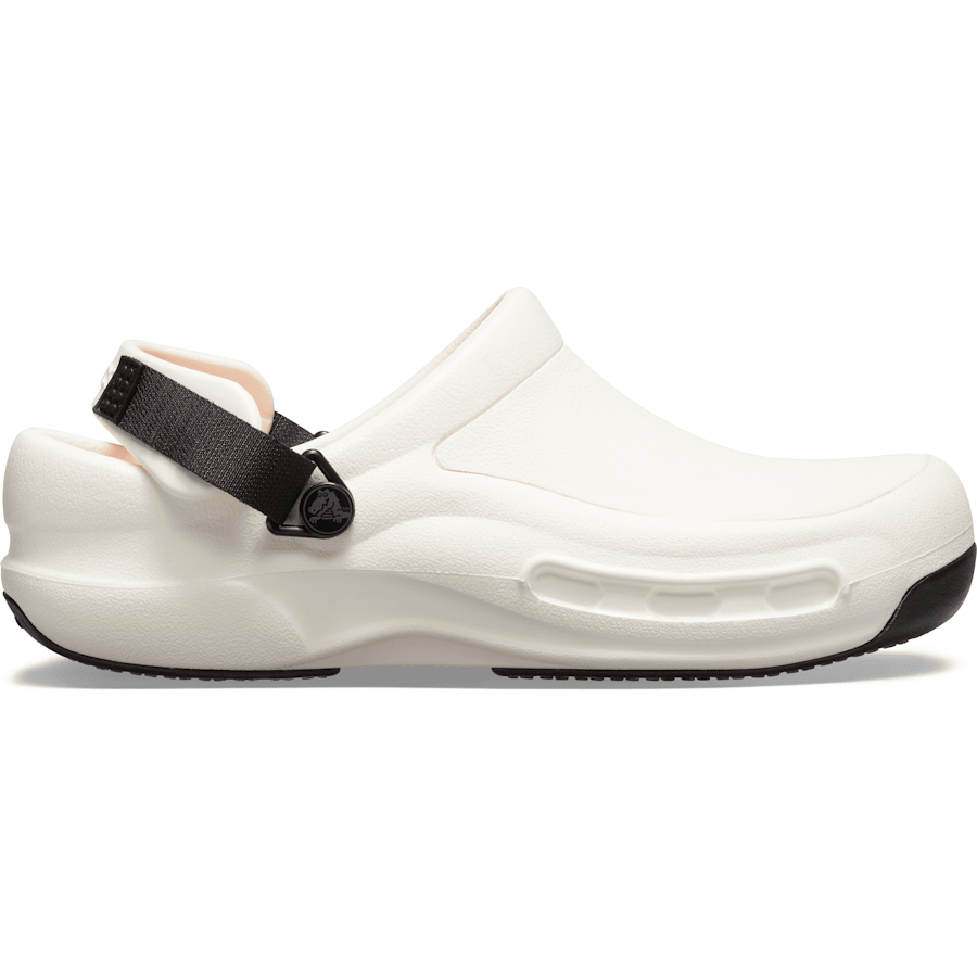 White Bistro Pro LiteRide™ Work Clog - Side - Crocs PFD