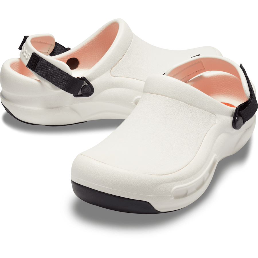 White Bistro Pro LiteRide™ Work Clog - Pair - Crocs PFD