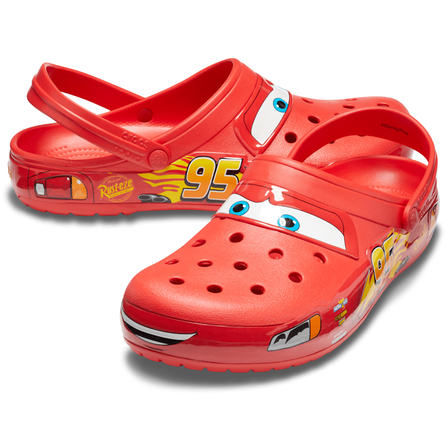 Red Disney/Pixar Lightning McQueen Adult Clog - Pair - Crocs