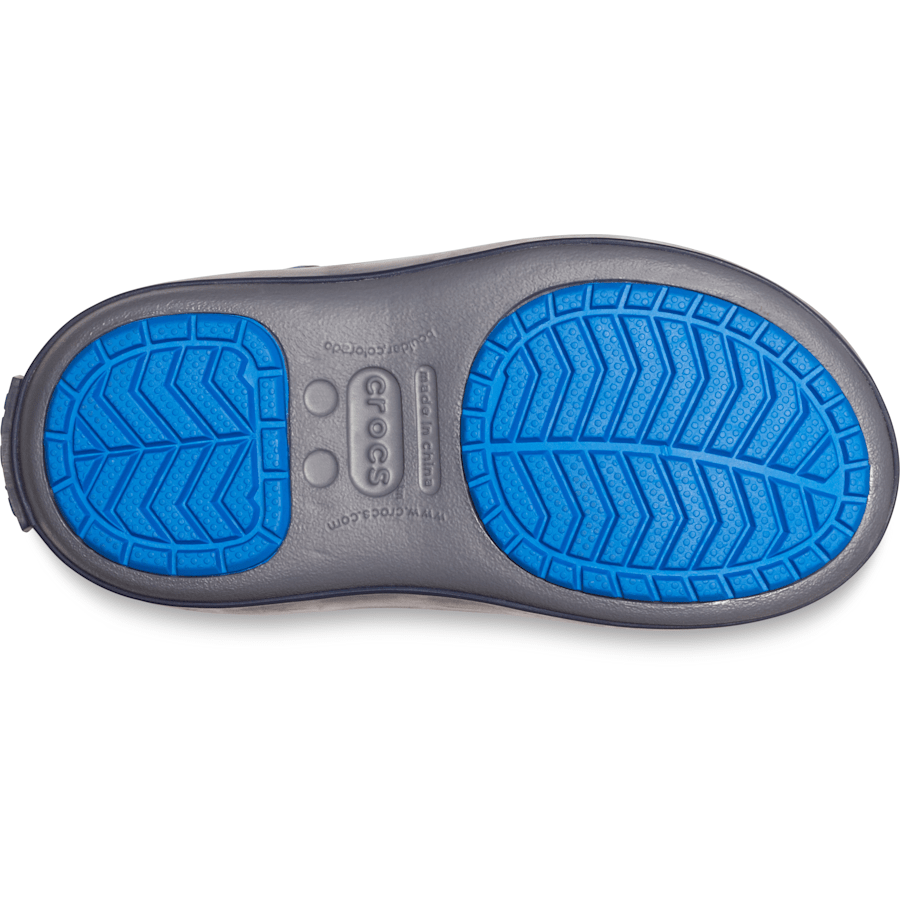 Army Green / Charcoal Kids’ Crocband™ LodgePoint Graphic Winter Boot - Onderkant - Crocs