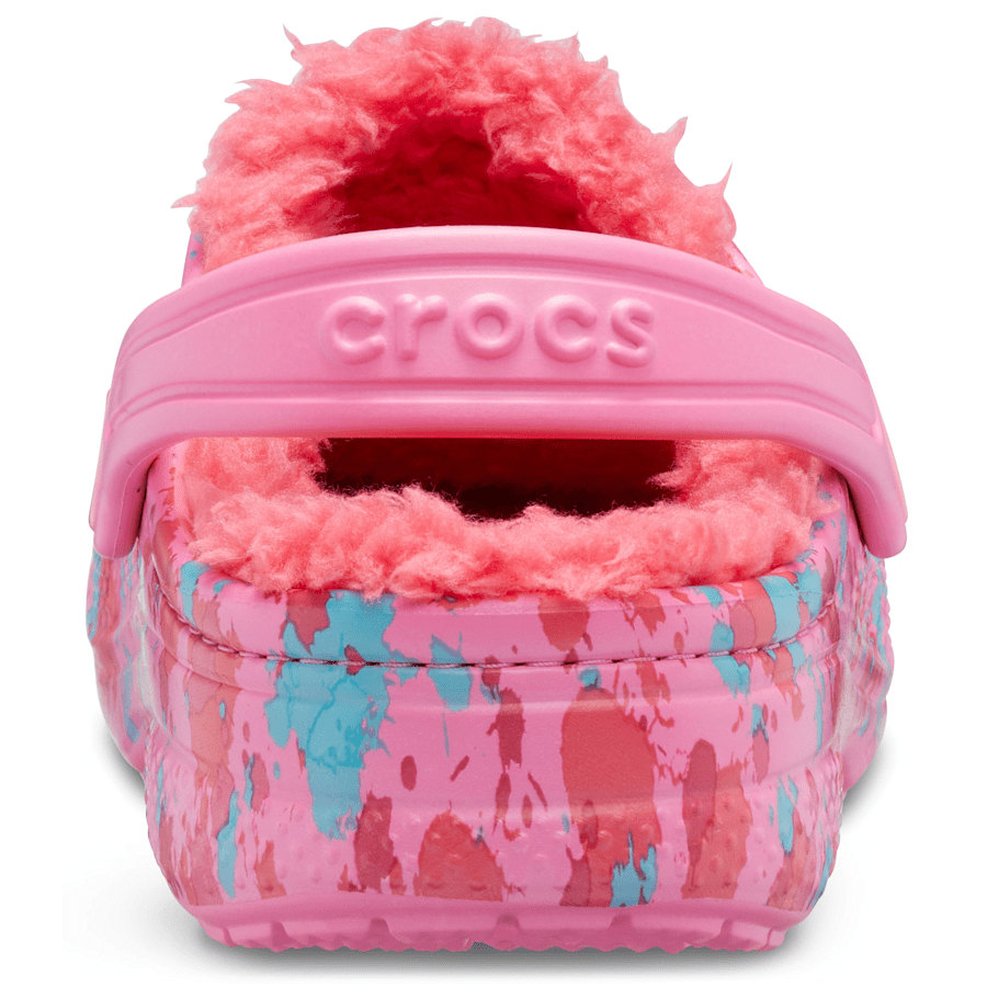 Color Kids’ Baya Printed Lined Clog - Back - Crocs