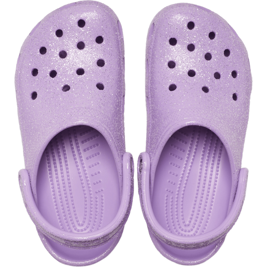Orchid Classic Glitter Clog - Top - Crocs