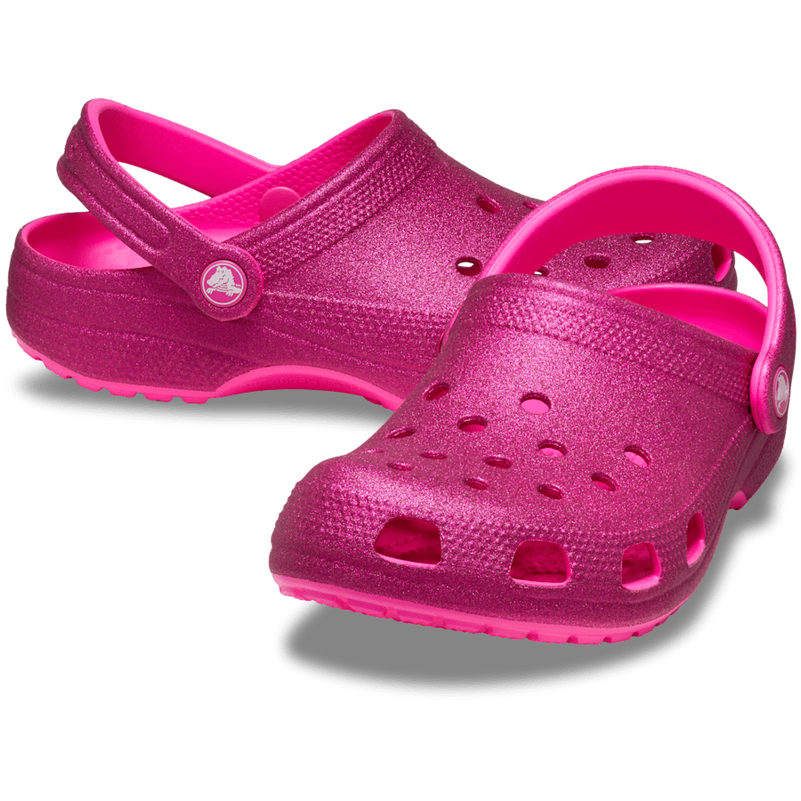 Pink Crush Classic Glitter Clog - Pair - Crocs