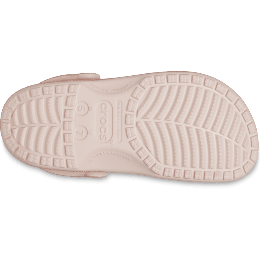 Quartz Glitter Classic Glitter Clog - Bottom - Crocs