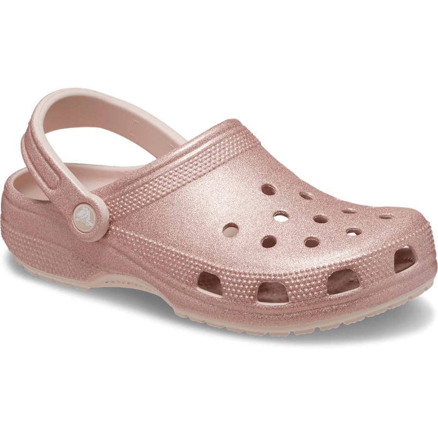 Quartz Glitter Classic Glitter Clog - Angle - Crocs