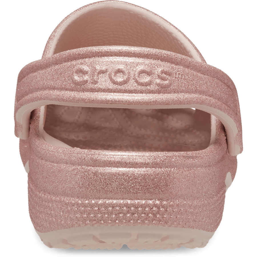 Quartz Glitter Classic Glitter Clog - Back - Crocs