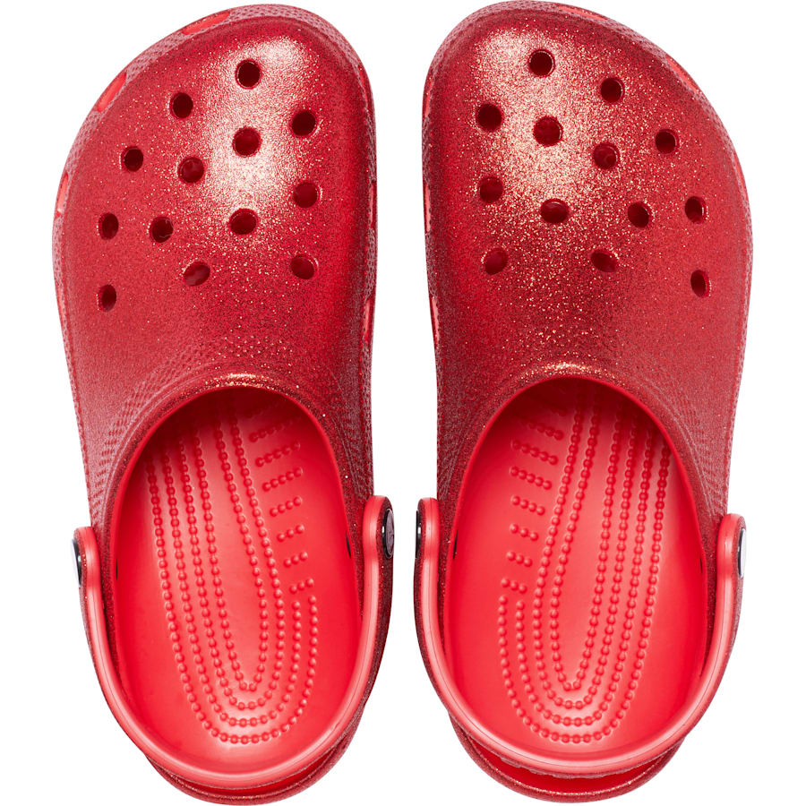 Flame Classic Glitter Clog - Top - Crocs