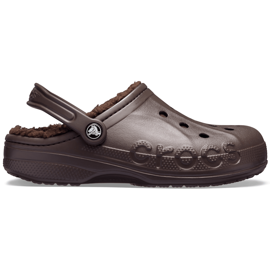 Espresso / Espresso Baya Lined Clog - Side - Crocs