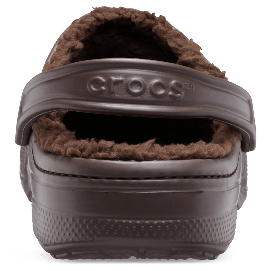 Espresso / Espresso Baya Lined Clog - Back - Crocs