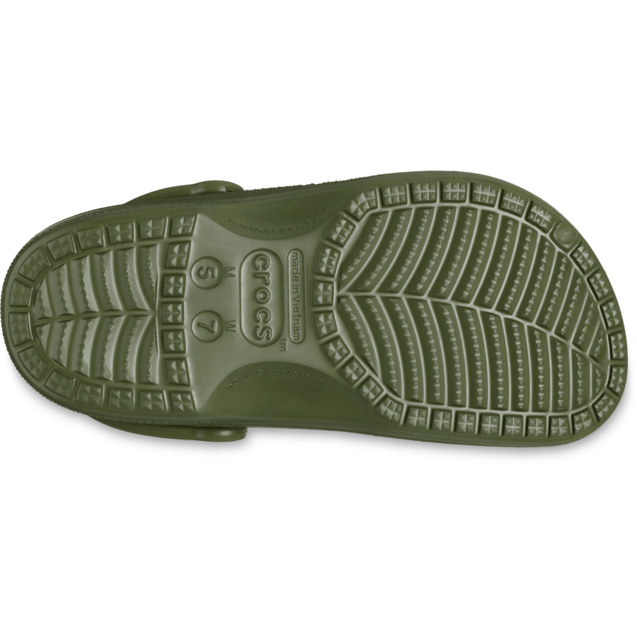 Army Green / Multi Baya Lined Clog - Bottom - Crocs