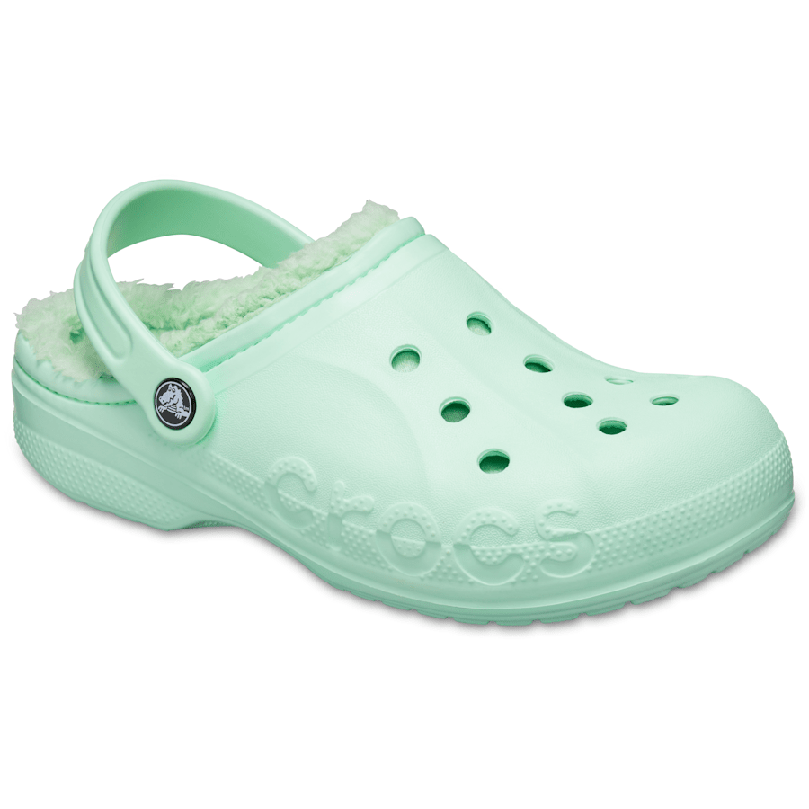 Neo Mint / Neo Mint Baya Lined Clog - Angle - Crocs