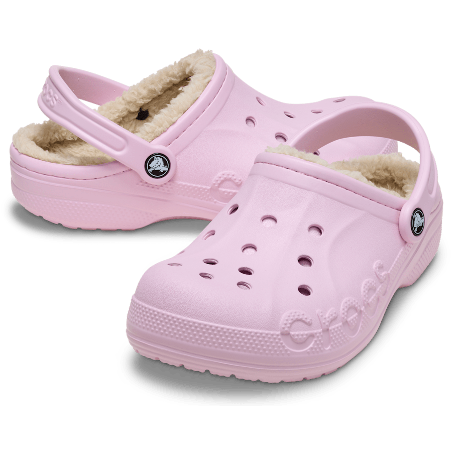 Ballerina Pink Baya Lined Clog - Pair - Crocs