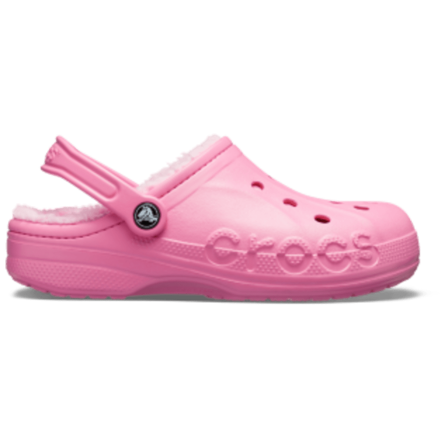 Pink Lemonade / Pink Lemonade Baya Lined Clog - Side - Crocs