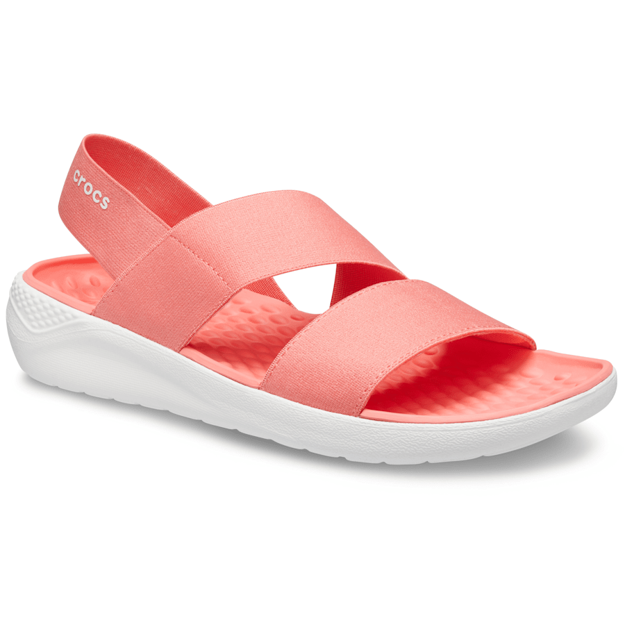 Colour Women's LiteRide™ Stretch Sandal - Angle - Crocs